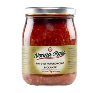 Crema di Peperoncino Piccante Nonna Rosa – 70% Peperoncino, 500 g