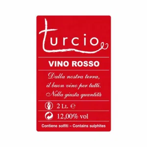 Turcio/Ideal vino rosso 2 l