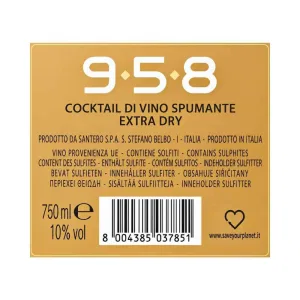 Santero 958 Glam Gold Spumante 750 ml