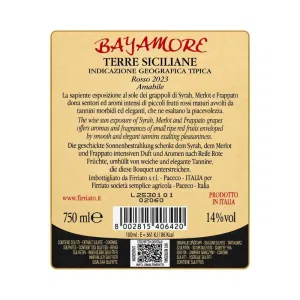 Firriato Bayamore Rosso dei Rossi 75 cl