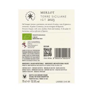 Mandrarossa Merlot 750 ml