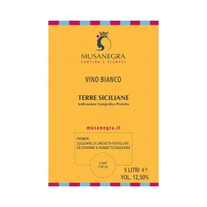 Vino Bianco Bag in Box 5 L – Musanegra