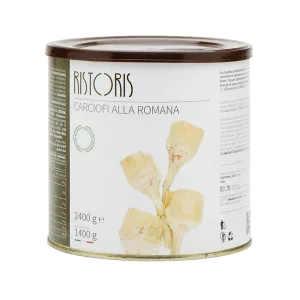 Carciofi alla Romana Sott'Olio - Con Gambo kg 2.4 | Tradizione Romana