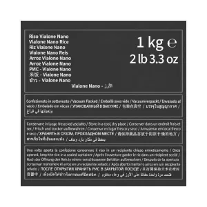 RISO VIALONE NANO ASTUCCIO KG 1 RISTORIS