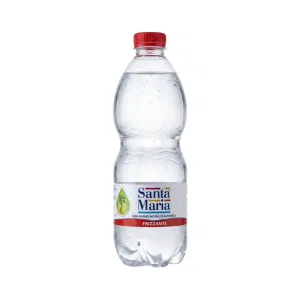 Acqua Frizzante Santa Maria 500 ml – Confezione 12 Bottiglie