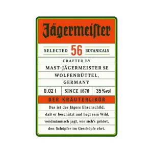 Amaro Jägermeister Mignon 2 cl