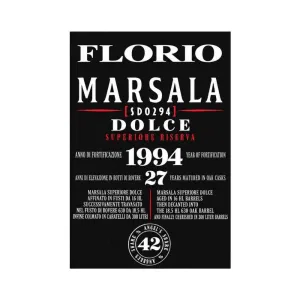 Florio Marsala Superiore Riserva Dolce 1994 SD0294 75 cl