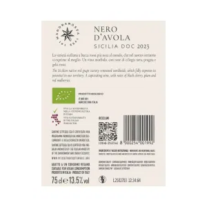 Nero d'Avola Mandrarossa 750 ml