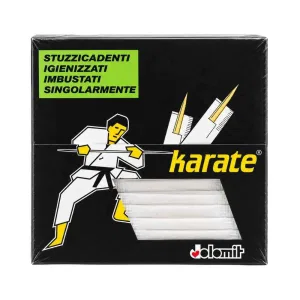 Stuzzicadenti Monodose Karate 200 Pezzi