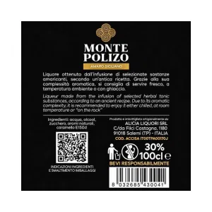 Alicia Liquori Amaro Monte Polizo 1 l