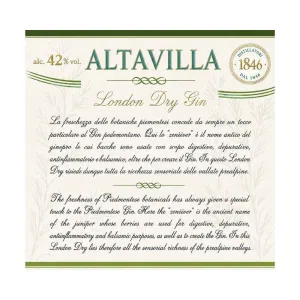 Gin Mazzetti d'Altavilla 70 cl