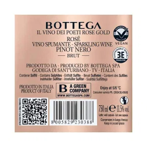 Bottega Petalo Pink Manzoni Moscato Rosé 75 cl