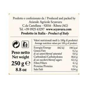 Marmellata di Mandarino 250g | Scyavuru (ETICHETTA 360°)