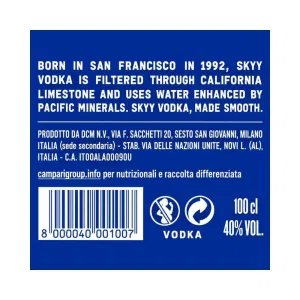 Vodka Skyy 1 l