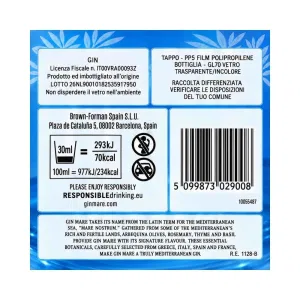 Gin Mare Mediterranean 1 l
