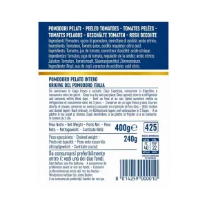 Pomodori Pelati O Sole 'e Napule 400 g