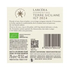 Mandrarossa Larcera Vermentino Sicilia IGT 75 cl