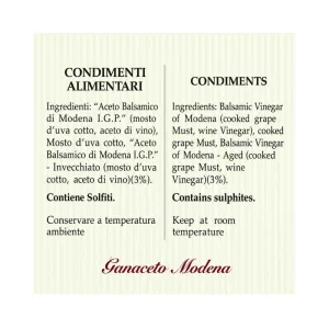 Condimento Balsamico IGP Invecchiato ad Alta Densità