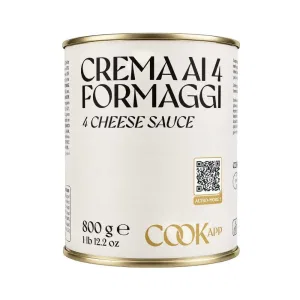 Crema ai 4 Formaggi Latta 800 g Cookapp