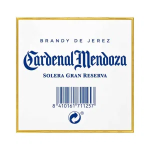 Brandy Cardenal Mendoza Solera Gran Reserva 70 cl Astucciato - 15 Anni