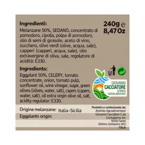 Nonna Rosa Caponata di Melanzane Siciliana 240 g