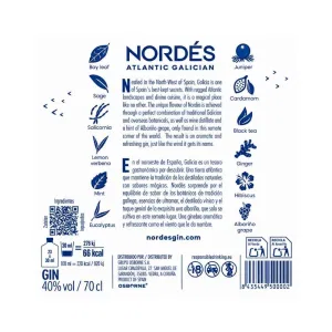 Gin Nordes Atlantic Galician 70 cl