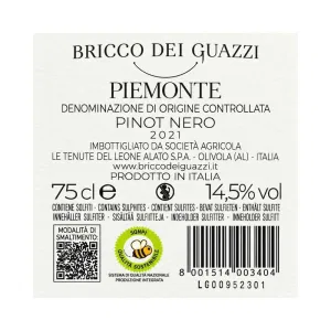 Bricco dei Guazzi Funtanin Pinot Nero DOC 75 cl