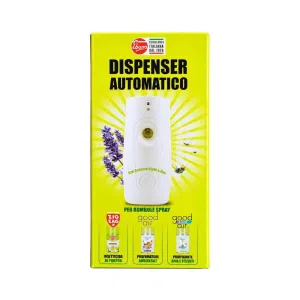 Dispenser Automatico Zig Zag per Bombolette Insetticida 250 ml - Erogatore Professionale Horeca