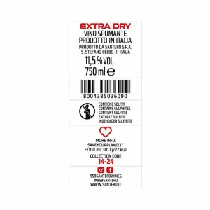 Spumante Santero 958 Baby Love 200 ml
